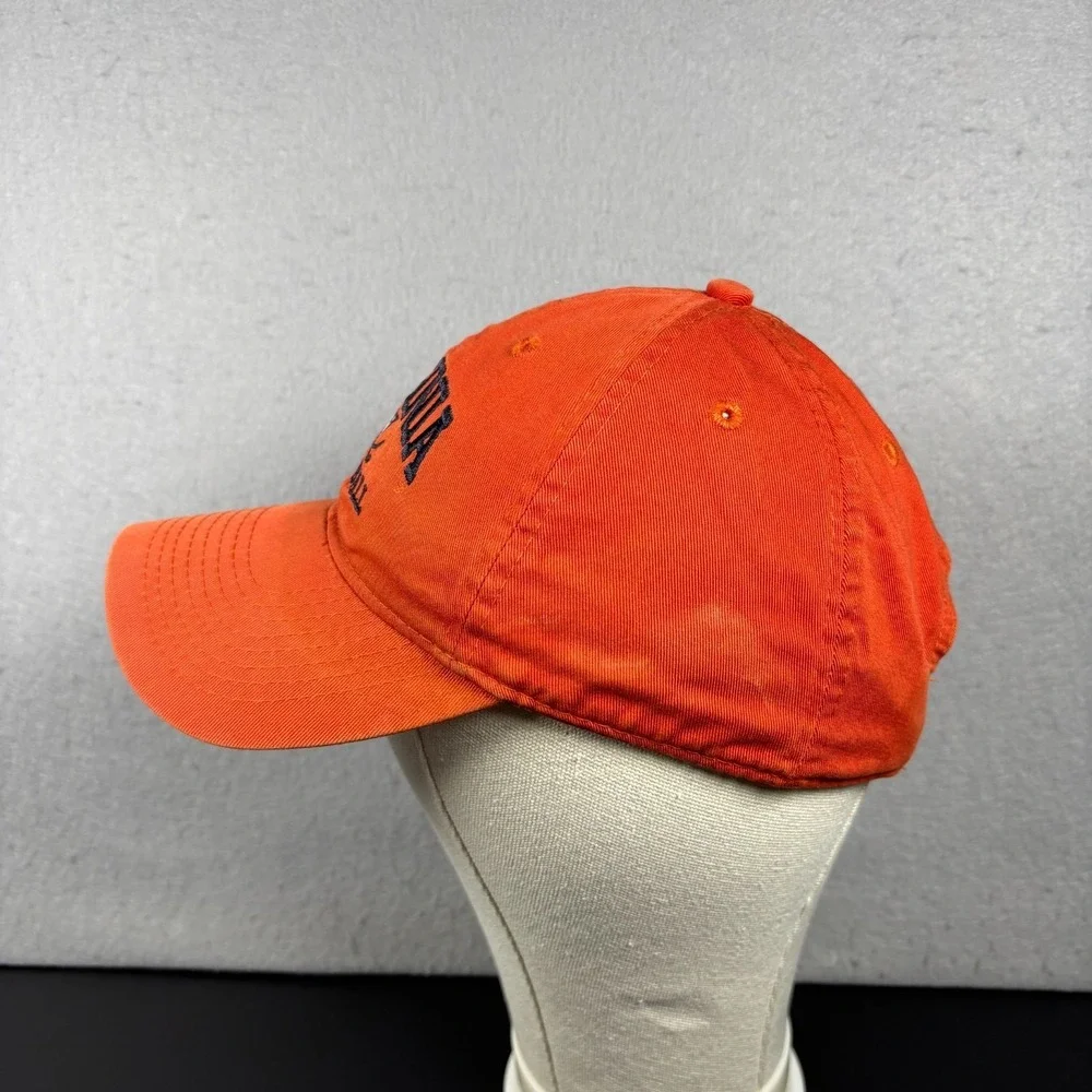 University of Virginia Cavaliers Softball Hat Orange Legact Strap Back Cap UVA